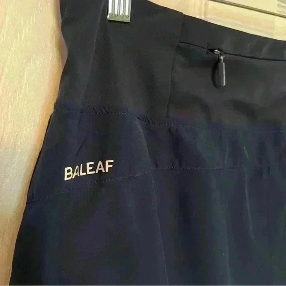 Women’s Baleaf Workout Shorts, Medium, Navy - Picture 5 of 7